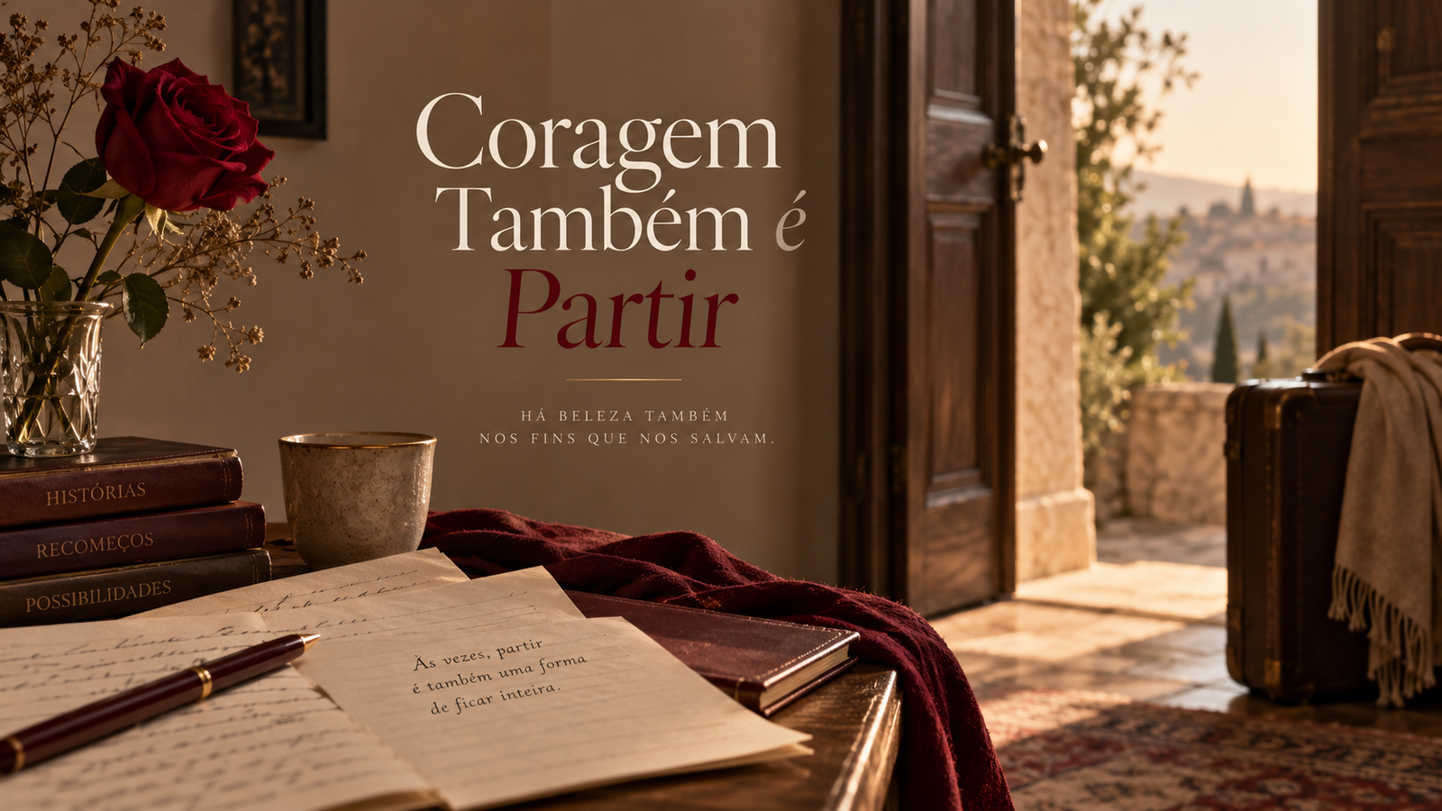 Coragem Também é Partir